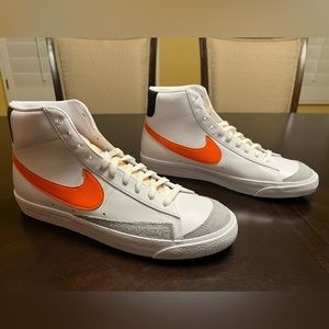 blazers shoes orange